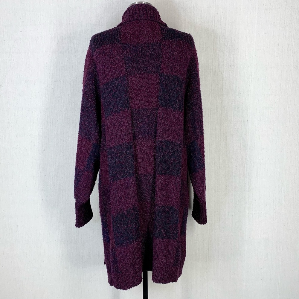 VTG 80s~Penbrooke Lane Retro Oversized/Slouchy Open Front Long Line Cardigan~SzM